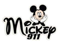 Buttpatch "MICKEY #911"