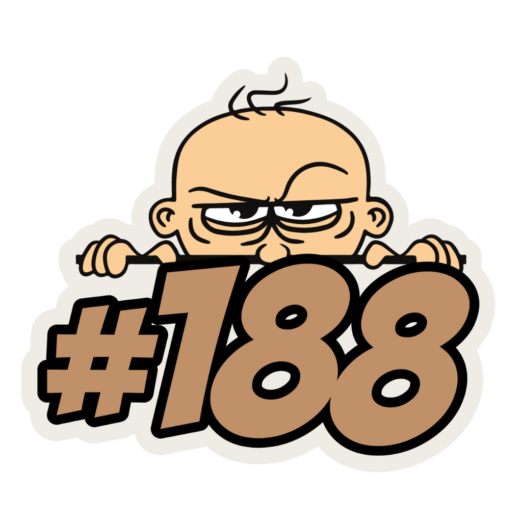 Buttpatch "GRUMPY #188"