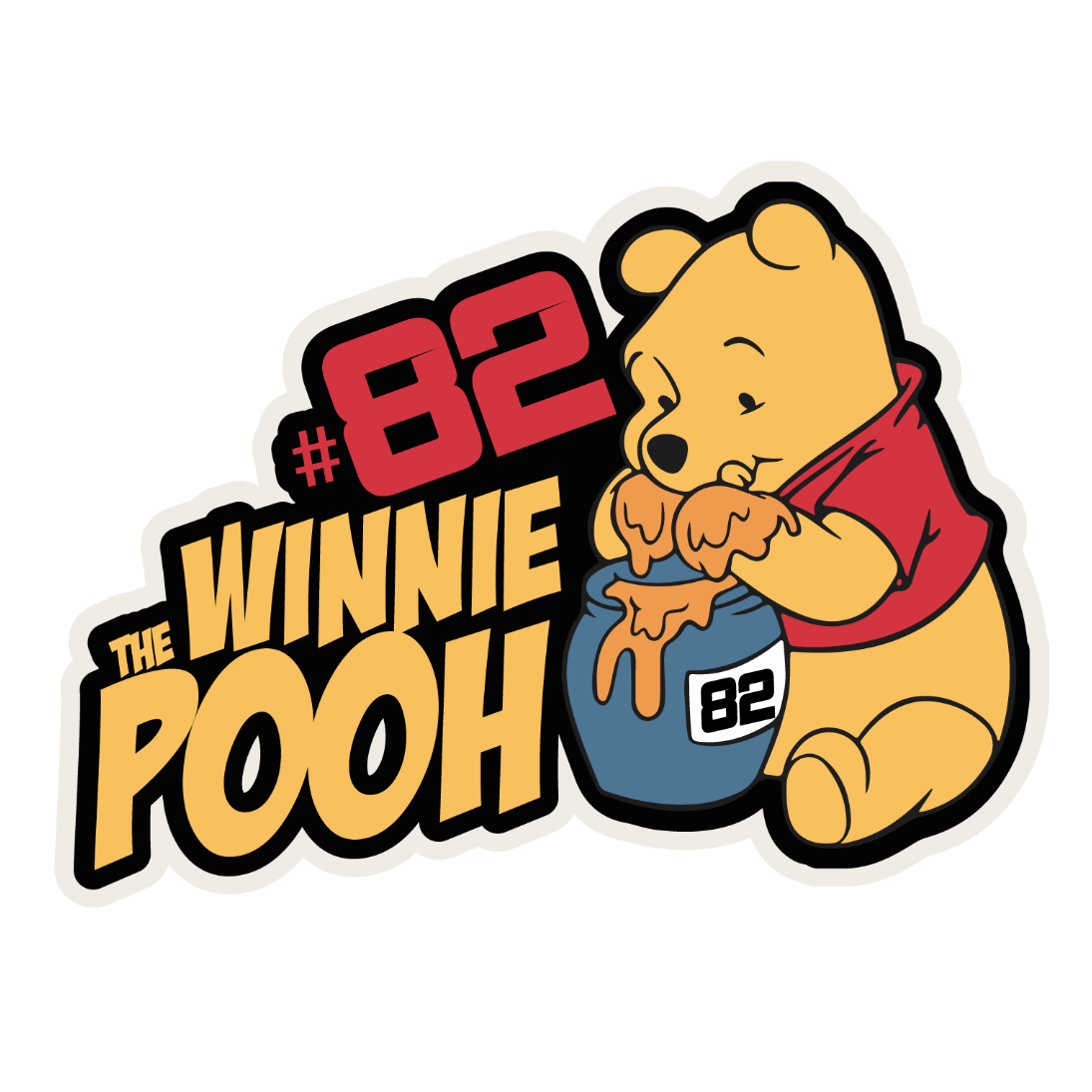 Buttpatch "THE POOH #82"