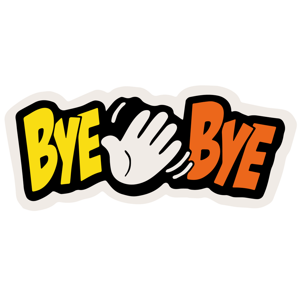 Buttpatch "BYE BYE"