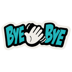 Buttpatch "BYE BYE"