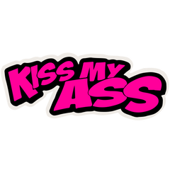 Buttpatch "KISS MY ASS"