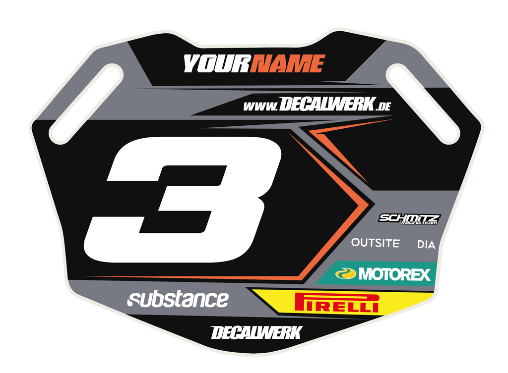 Pitboard "TOMAC EDITION GREY"