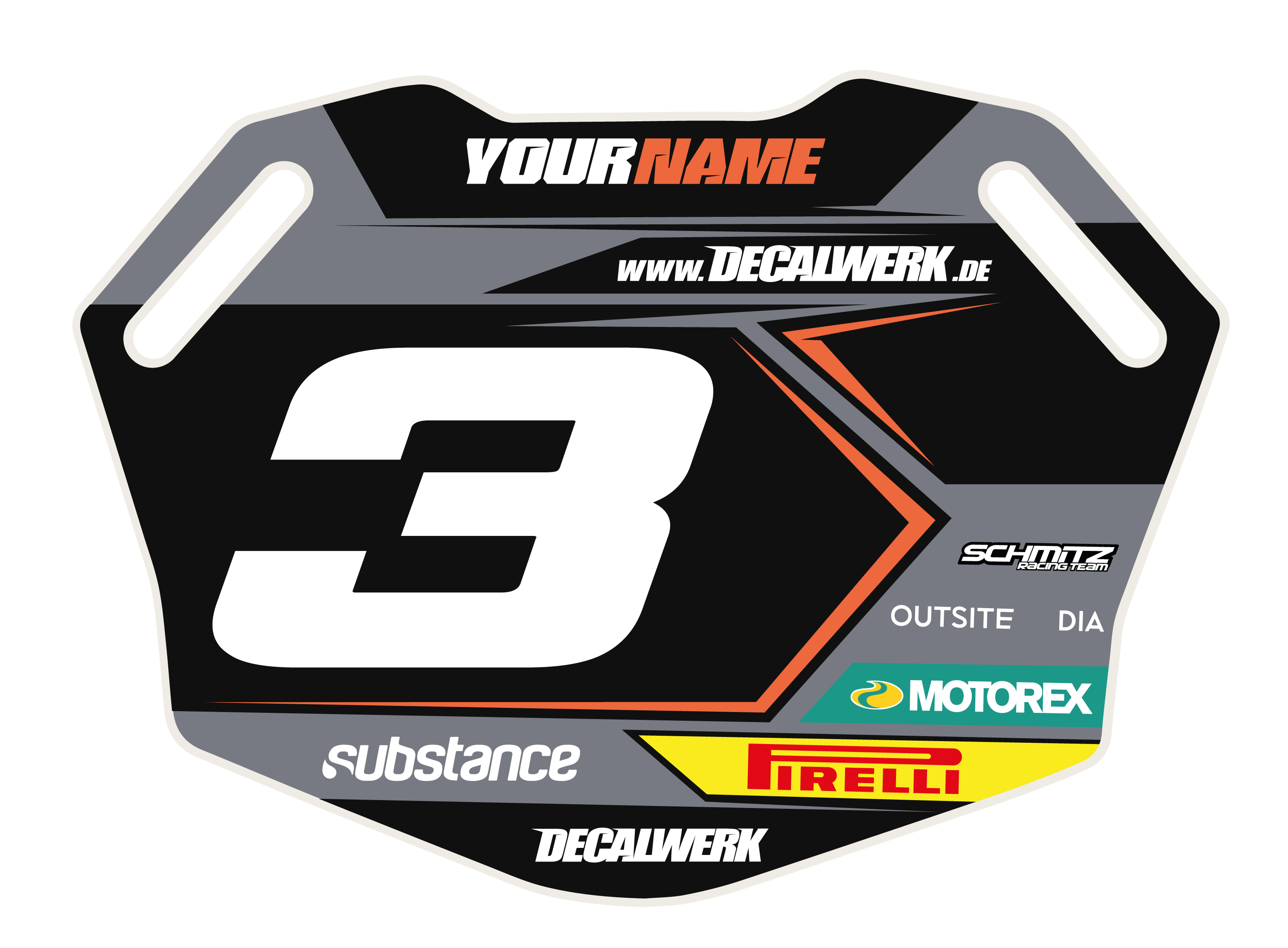 Pitboard "TOMAC EDITION GREY"