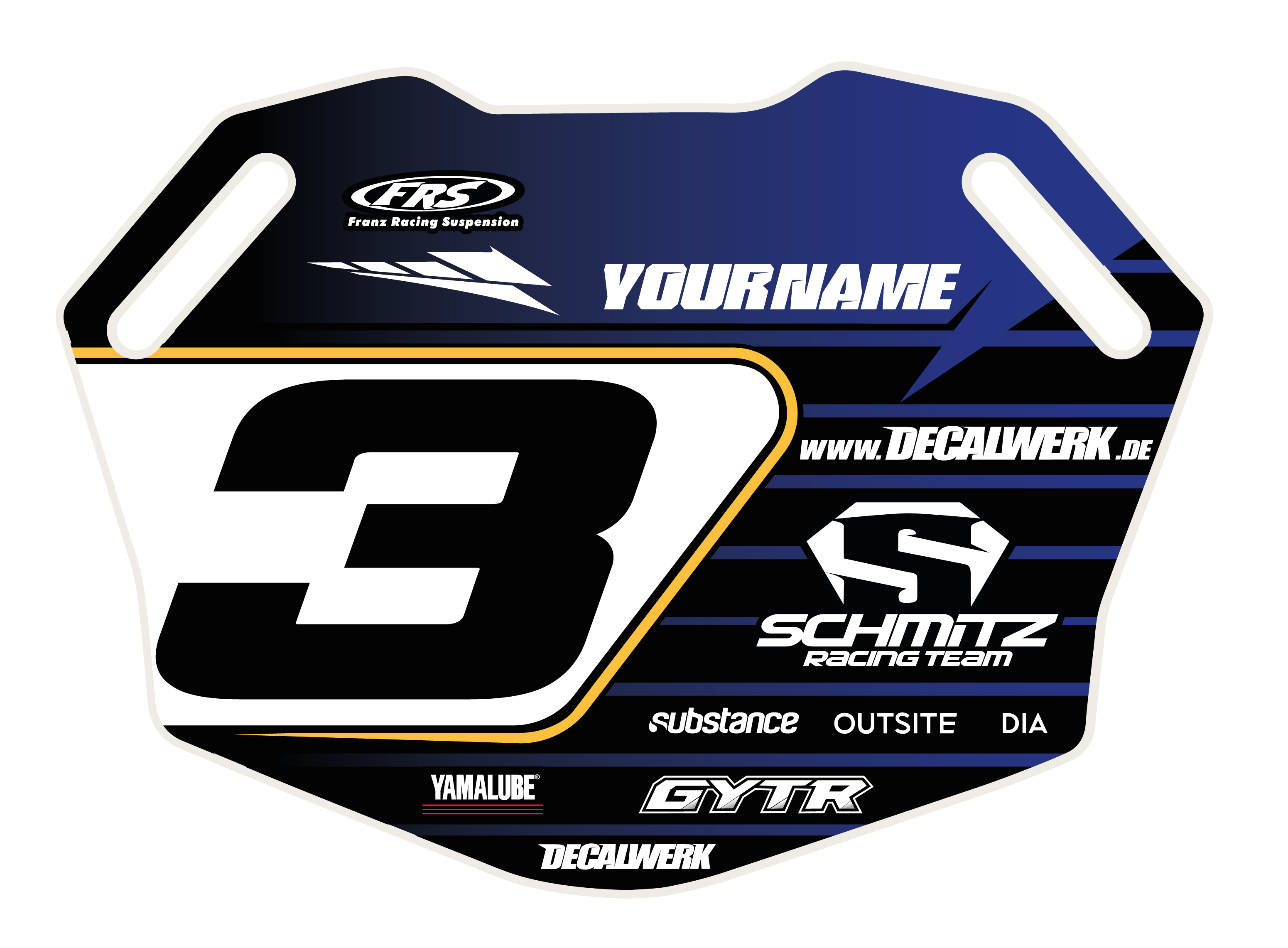Pitboard "TOMAC EDITION BLUE"