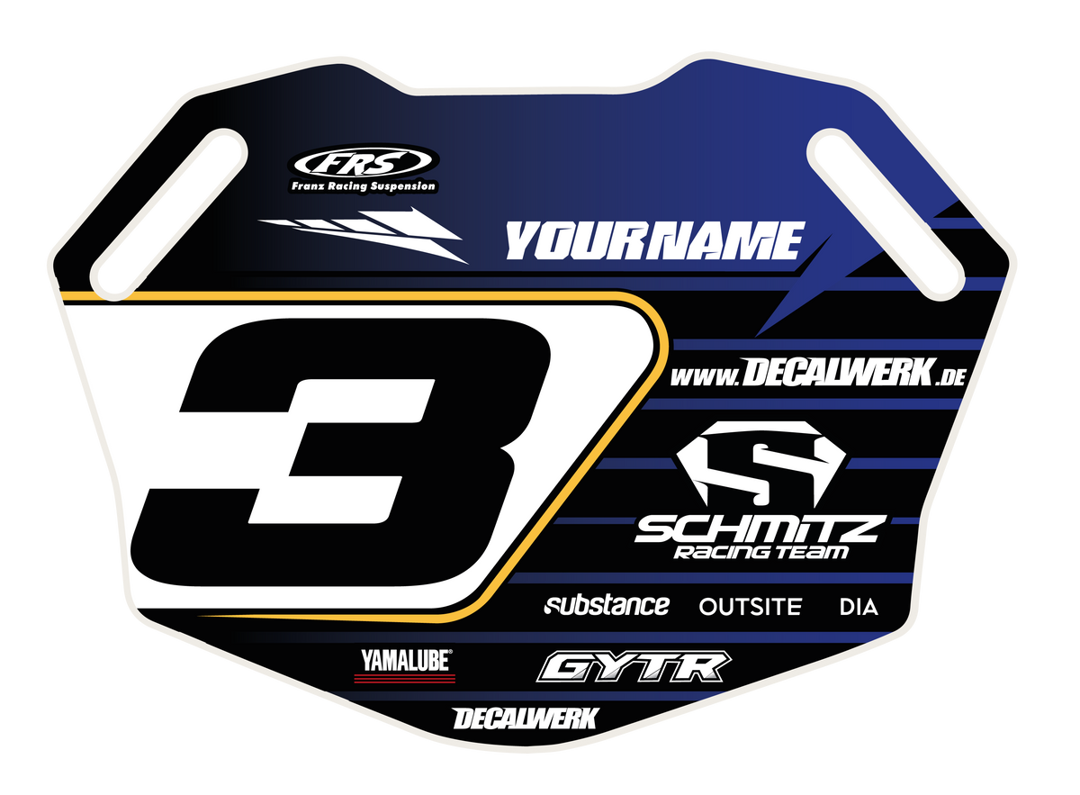 Pitboard "TOMAC EDITION BLUE"