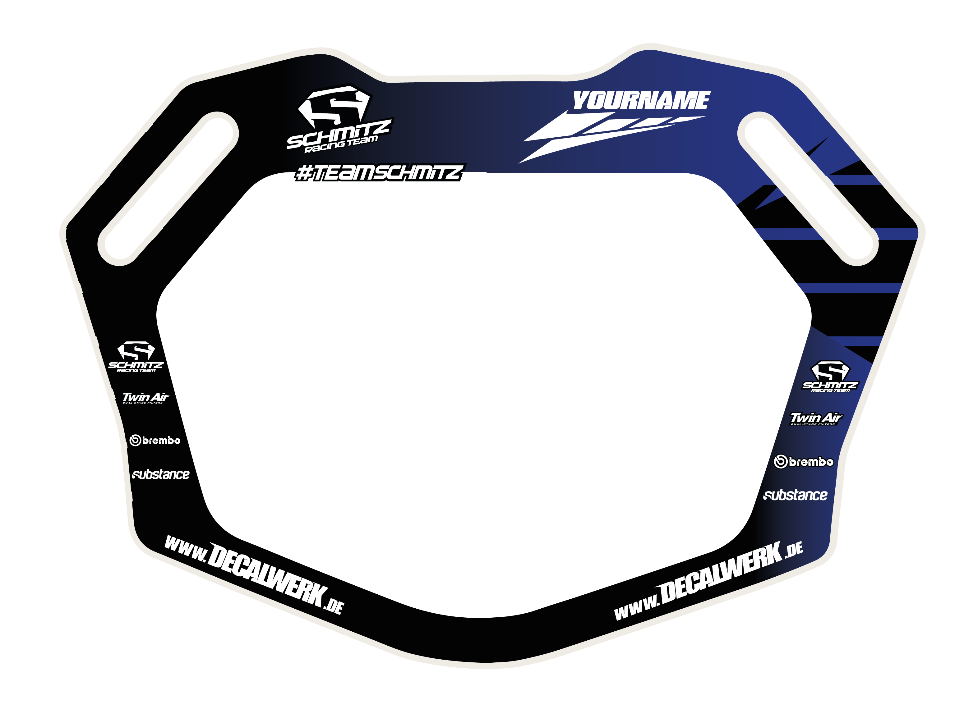 Pitboard "TOMAC EDITION BLUE"